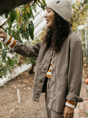 Yarrel Chore Jacket in Woodsmoke