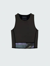 Natural Rubber Bikini Top in Raven Lofi Print - Kaia