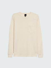 Cotton Blend T-Shirt in Ecru - Orca