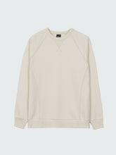 Organic Retro Sweatshirt in Ecru - Serpentine