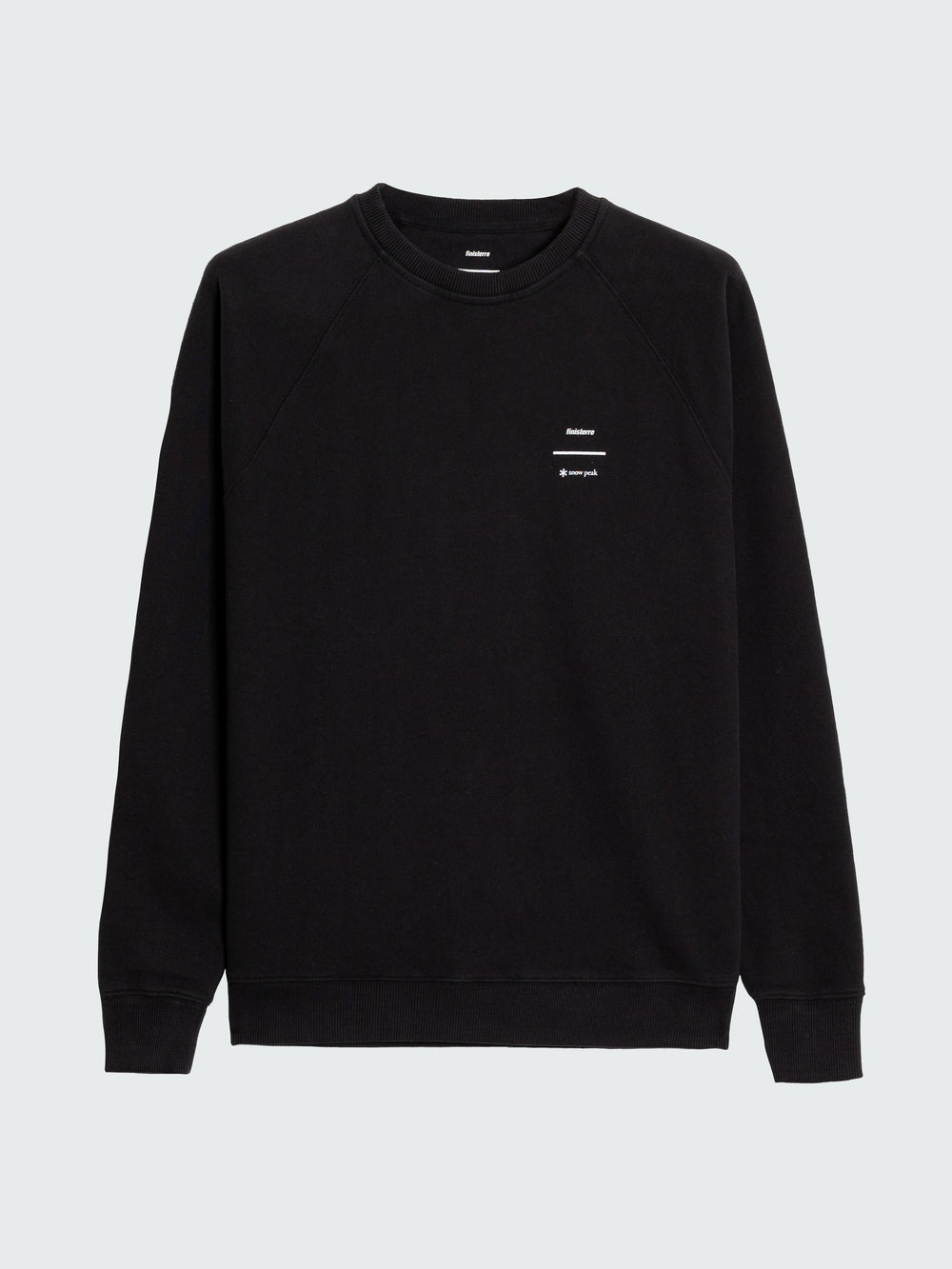 Snow Peak + Finisterre Organic Sweatshirt in Black