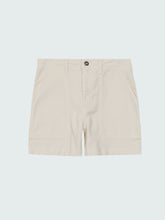 Yarrel Canvas Short in Ecru