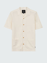 Cotton Short Sleeve Shirt in Ecru - Hendra