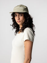 Organic Cotton Jetty Cord Cap in Shadow Green