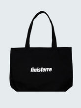 Organic Cotton Tote Bag in Black - Diamond Type