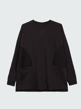 Organic Cotton Sweatshirt in Brown - Awen