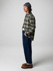 Check Shirt in Timber Green Check - Beardsmore