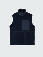 Recycled Fleece Gilet in Navy - Bolster