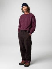 Organic Cotton Sweatshirt in Purple - Coho