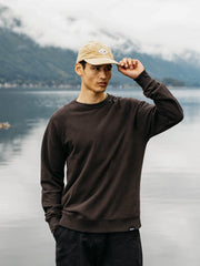 Organic Cotton Sweatshirt in Brown - Coho
