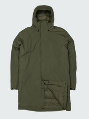 Recycled Waterproof Parka in Olive - Solway