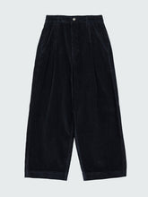 Organic Cotton Cord Trouser in Black - Studio