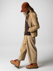 Organic Cotton Cord Chore Jacket in Flint - Yarrel