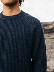 Mora Knit Jumper in Navy