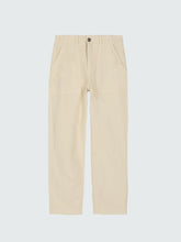 Yarrel Canvas Trouser in Ecru