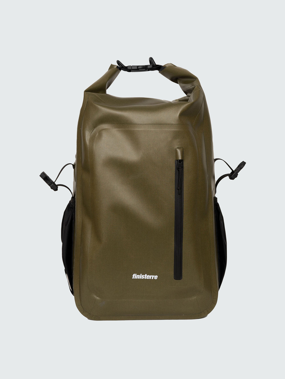 30L Waterproof Roll Top Backpack in Olive