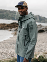 Stormbird Waterproof Jacket in Deep Sea