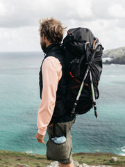 Finisterre + Gregory Stout 55 Rucksack - Black
