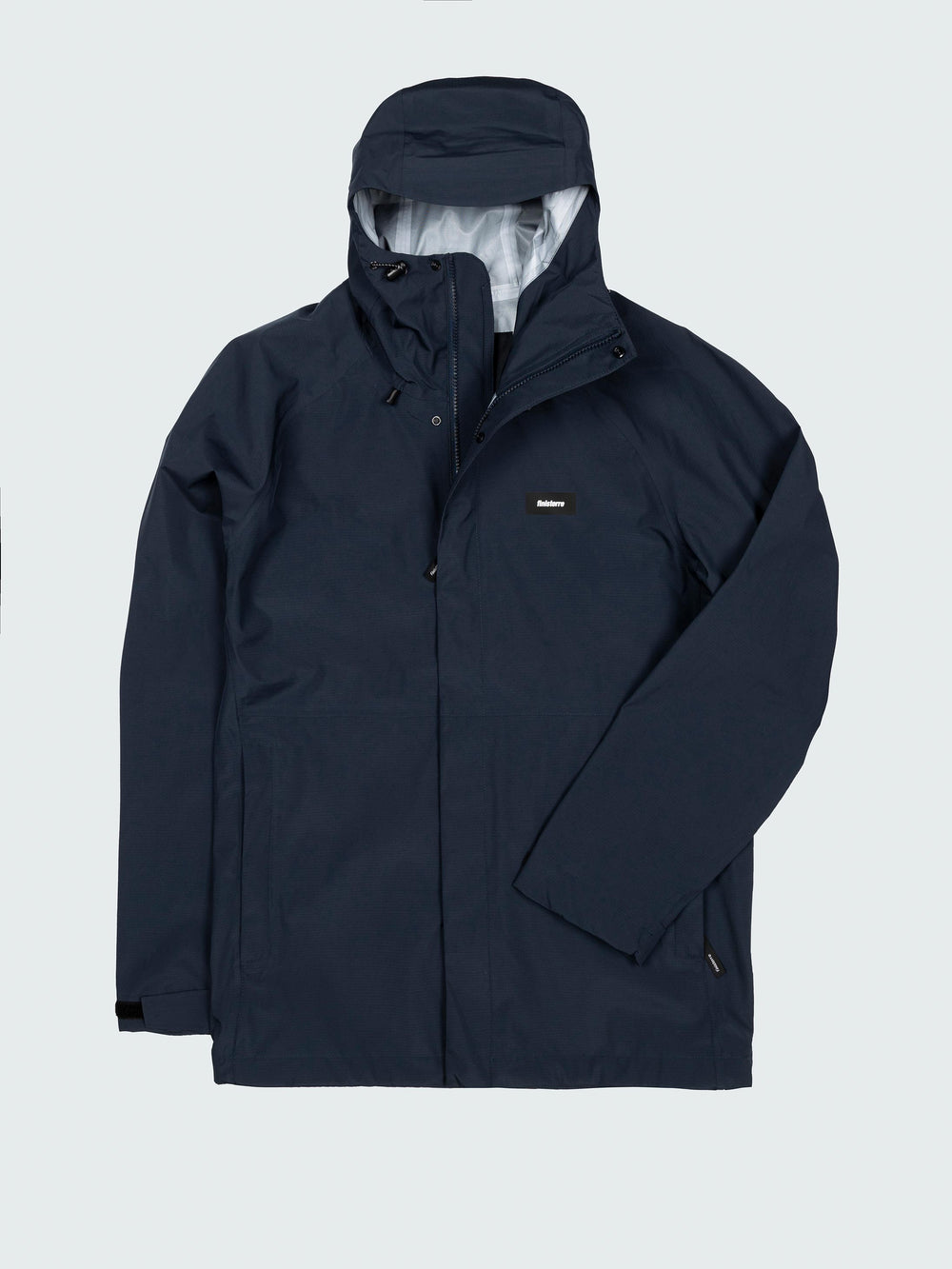 Recycled Waterproof Jacket in Navy - Skybird