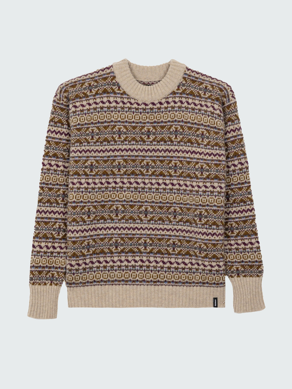 Wool Shetland Fair Isle Jumper