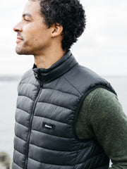 Recycled Insulated Gilet in Black - Nimbus