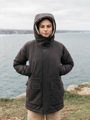Parka Jacket in Raven - Vellus