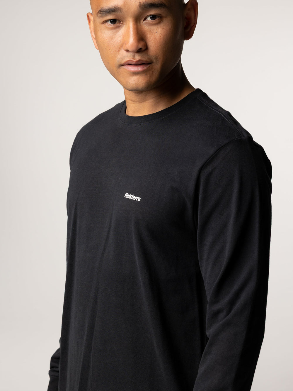 Harlyn Logo Long Sleeve T-Shirt in Black