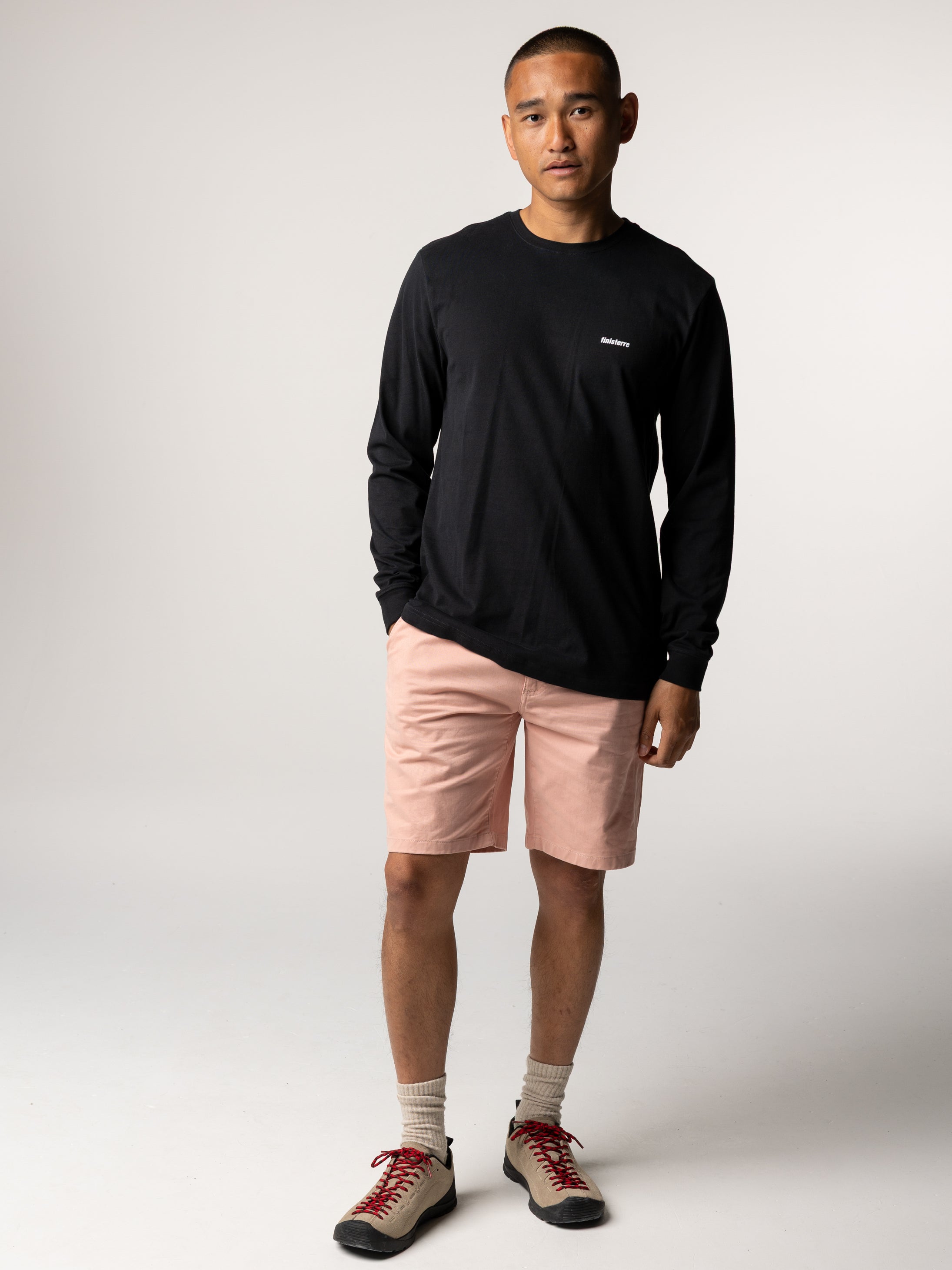 Harlyn Logo Long Sleeve T-Shirt in Black