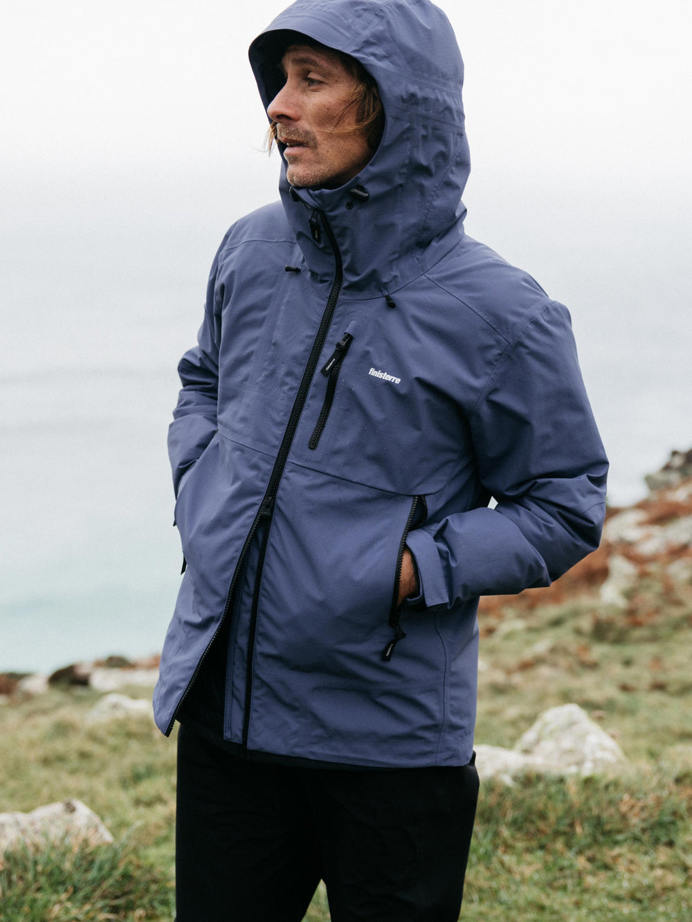 Stormbird Waterproof Jacket in Midnight