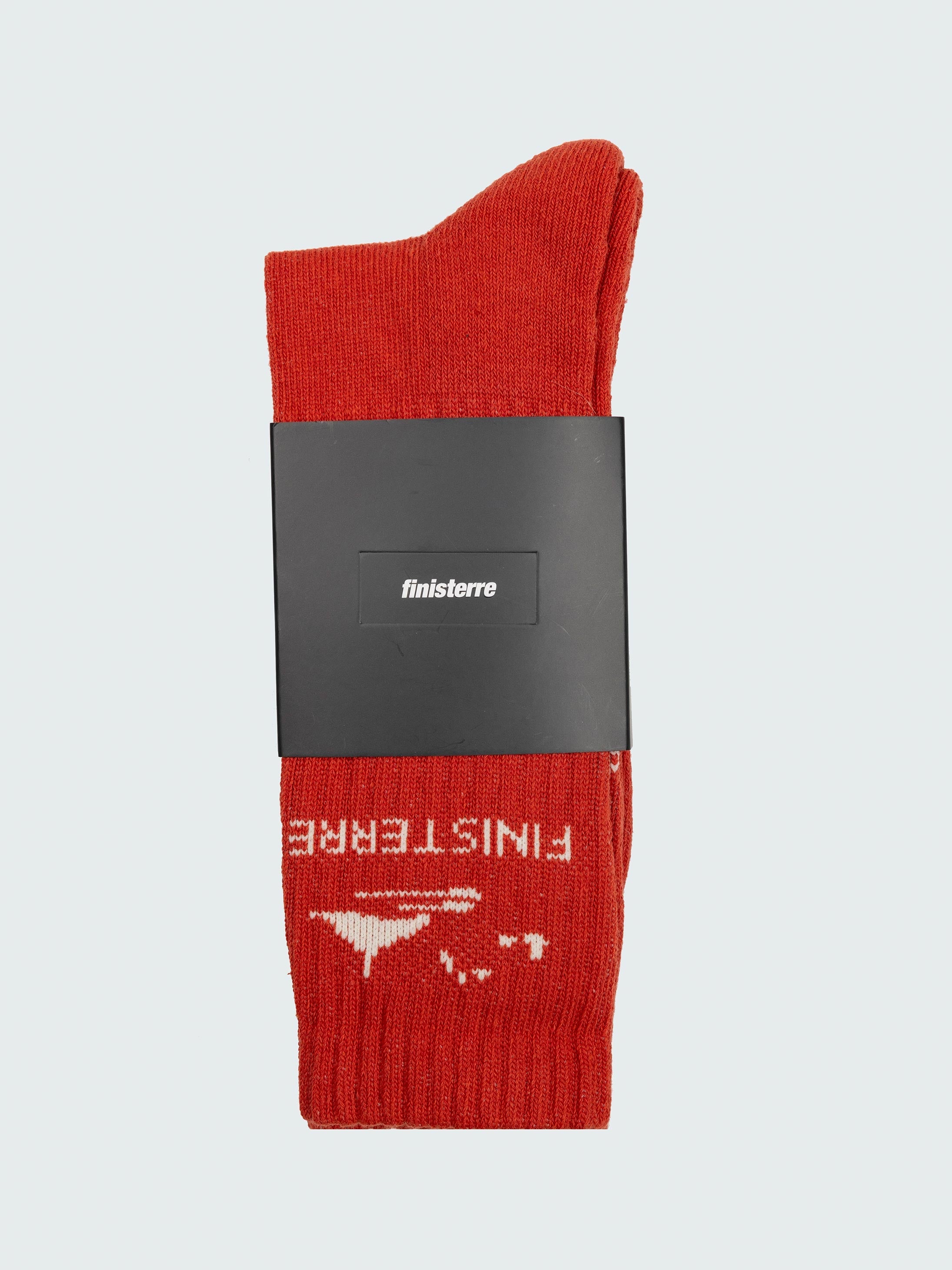 Rossby Sports Sock in Flame/Ecru