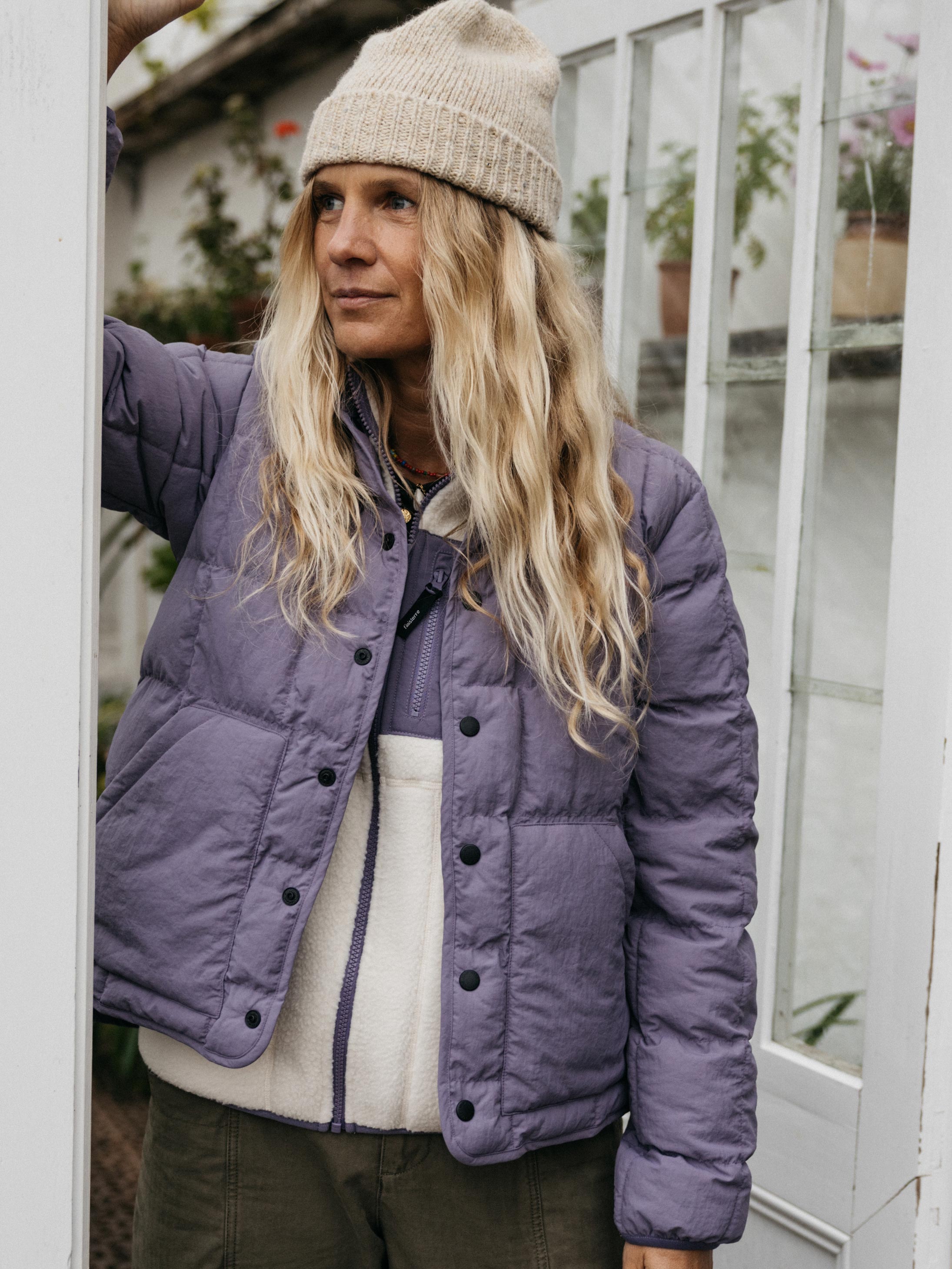 Lapwing Insulated Jacket in Violet Sky