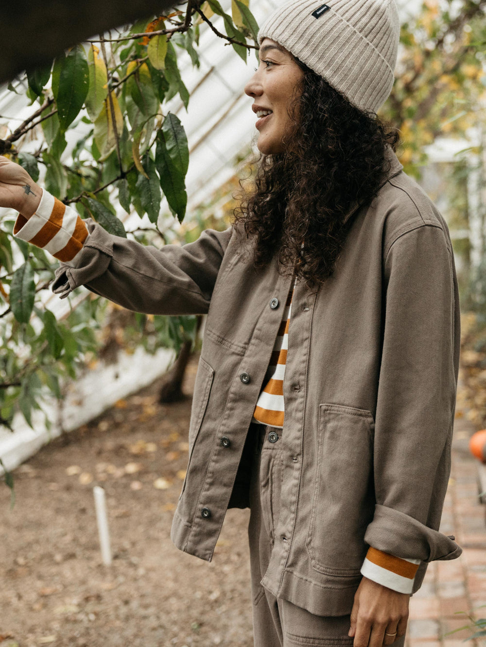 Yarrel Chore Jacket in Woodsmoke