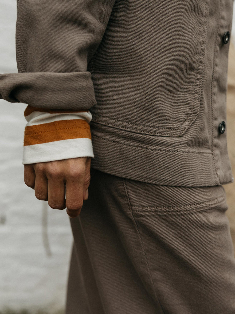 Yarrel Chore Jacket in Woodsmoke