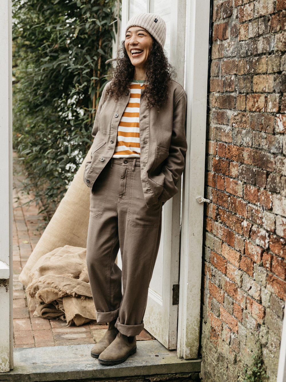 Yarrel Chore Jacket in Woodsmoke