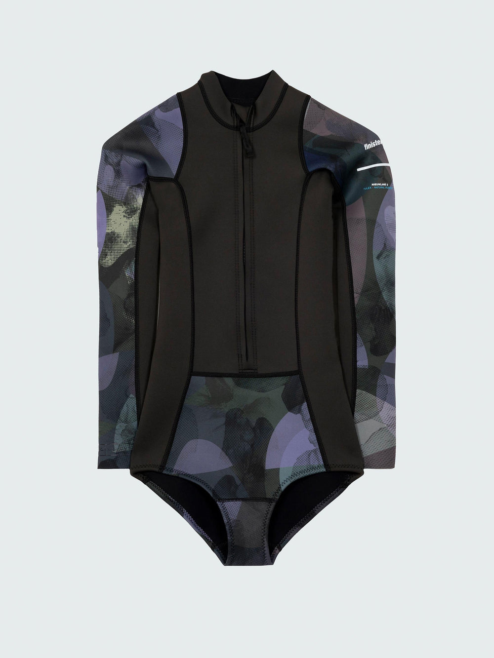 Natural Rubber Long Sleeve 2mm Swimsuit - Kaia