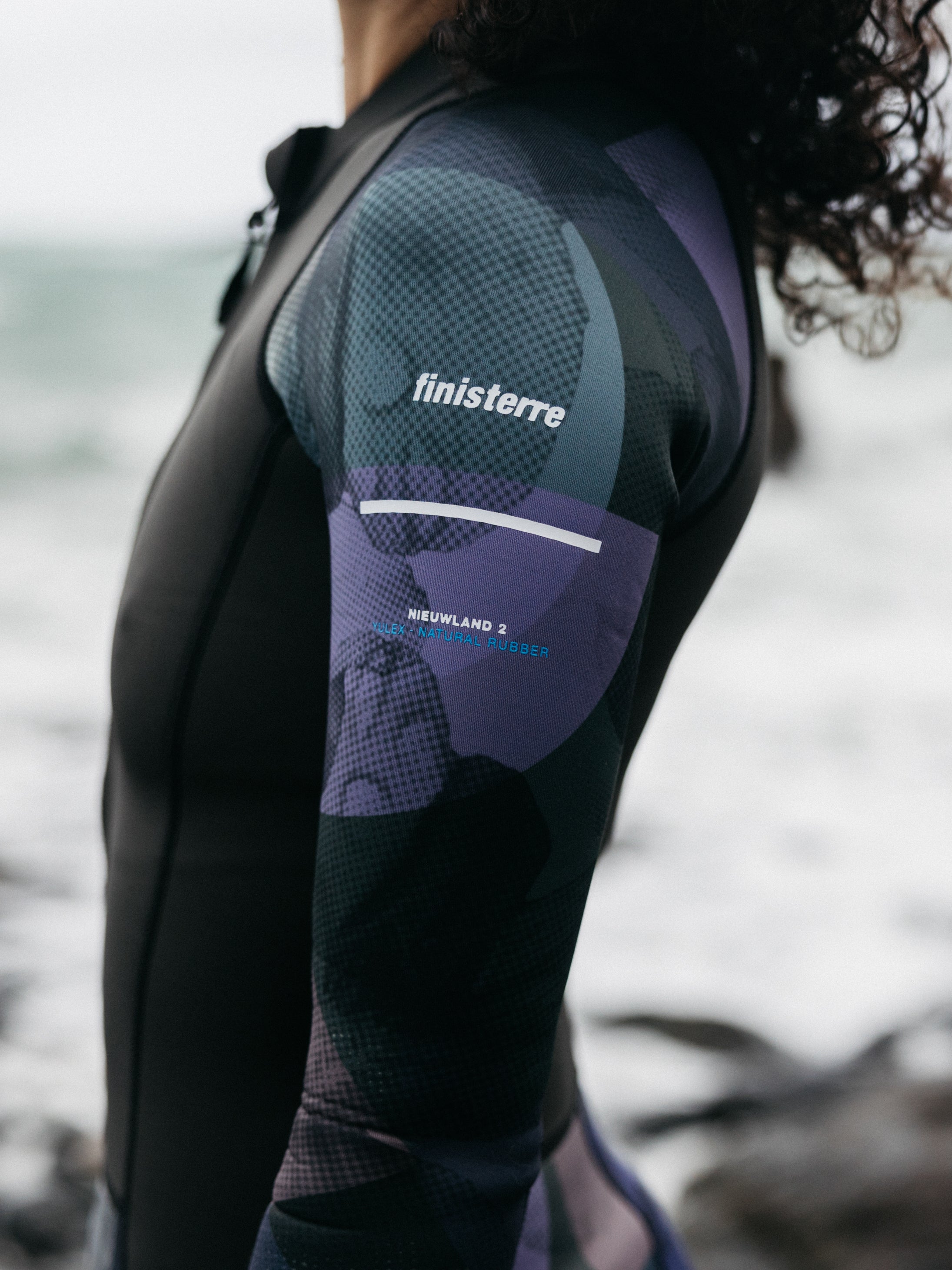 Natural Rubber Long Sleeve 2mm Swimsuit - Kaia