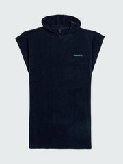 Organic Cotton Robe in Navy - Clearwater