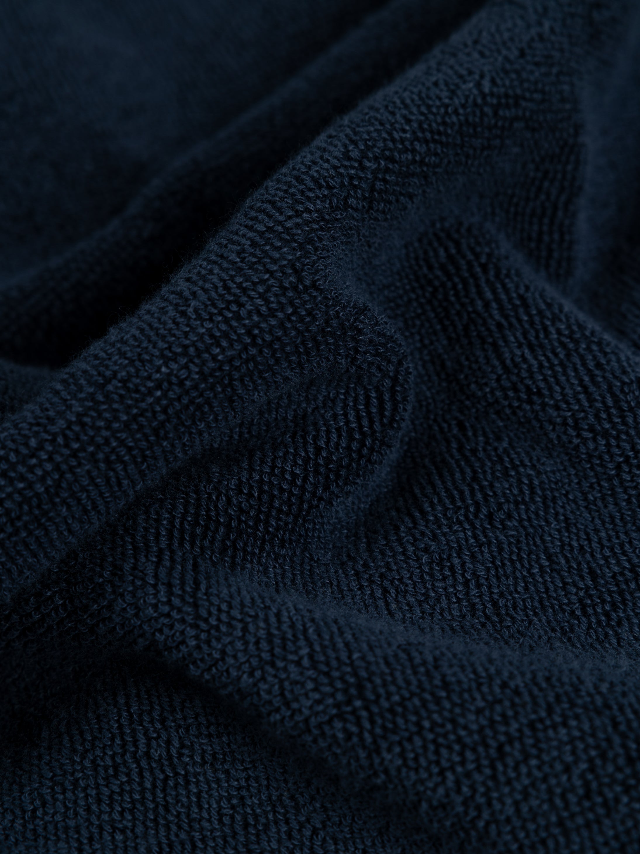 Organic Cotton Robe in Navy - Clearwater