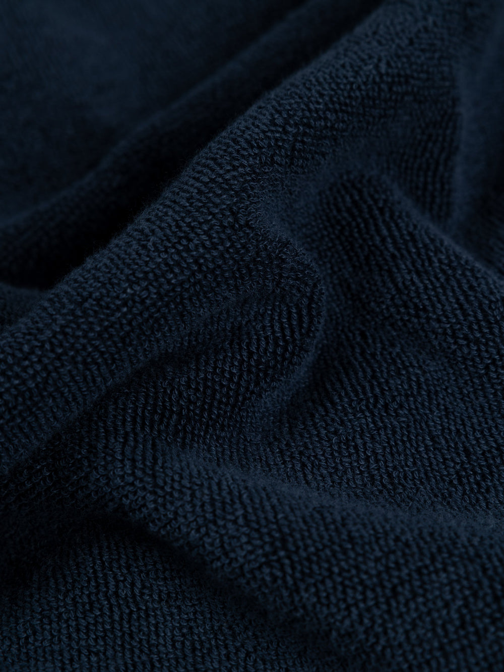 Organic Cotton Robe in Navy - Clearwater