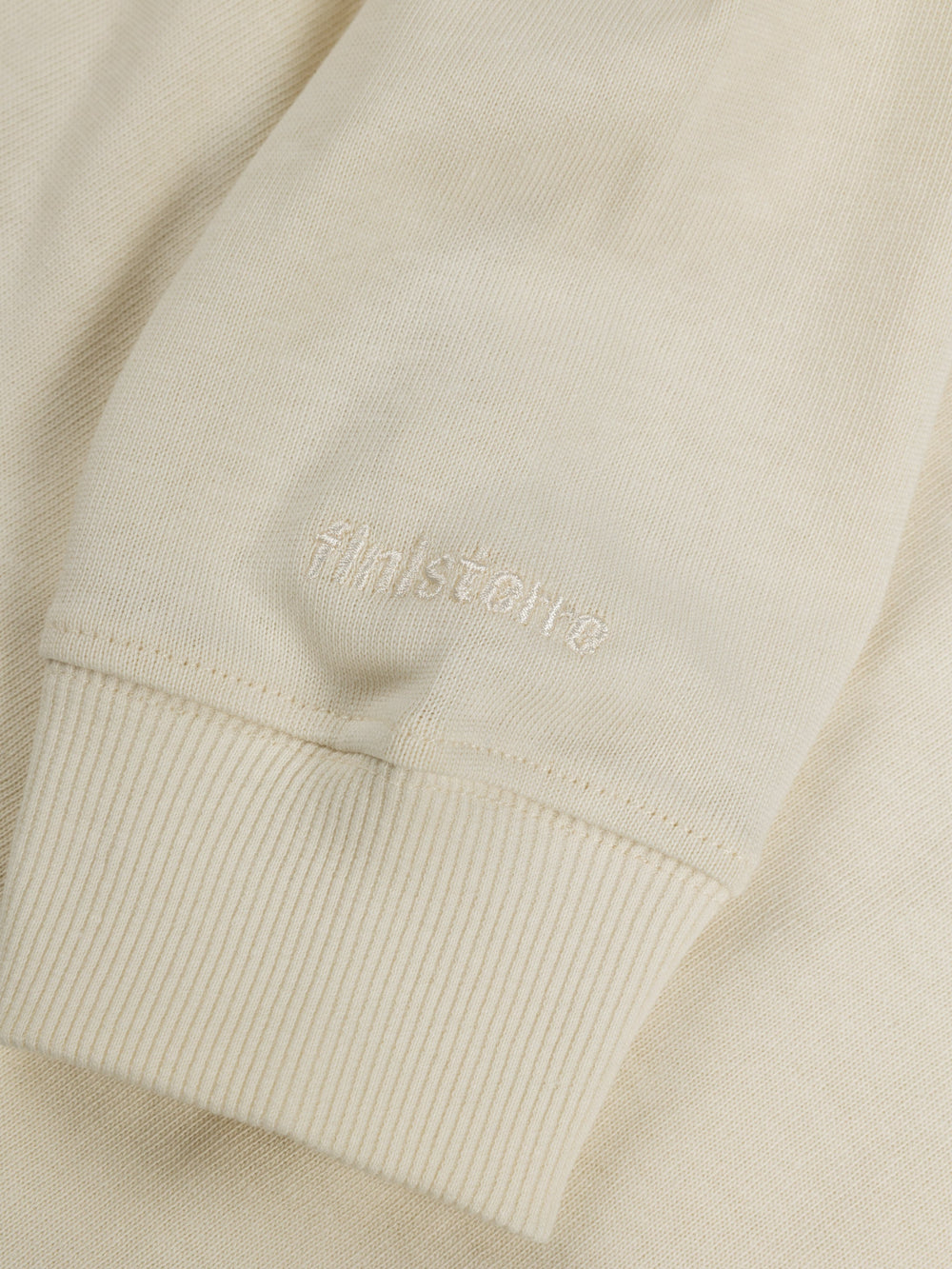 Cotton Blend T-Shirt in Ecru - Orca