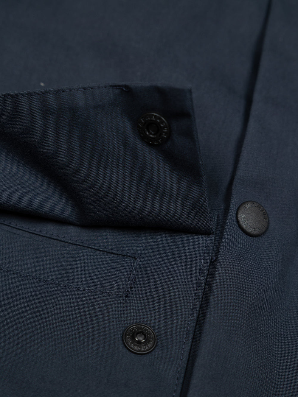 Organic Cotton Jacket in Navy - Litus