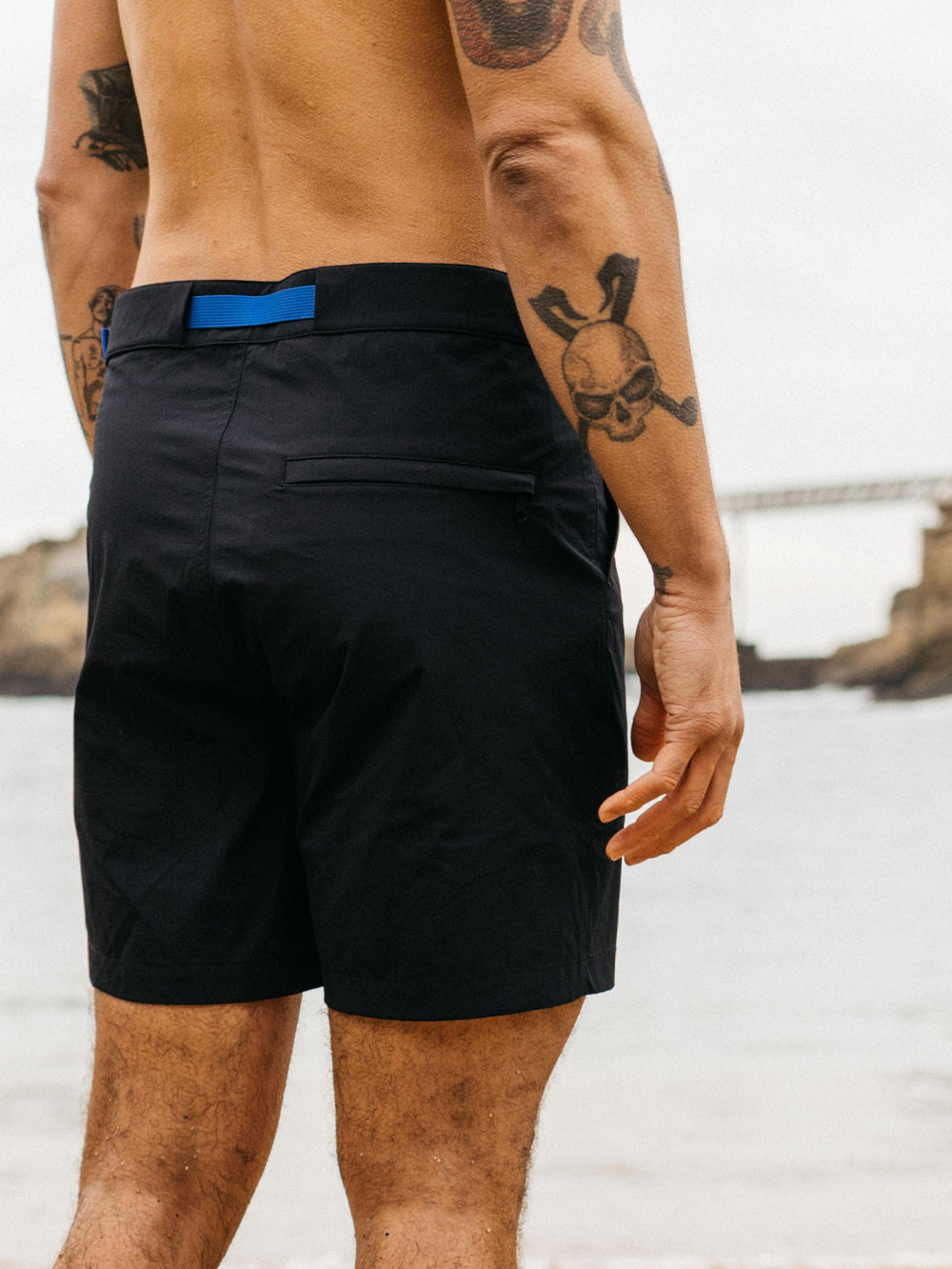 Hybrid Short in Navy - Walker