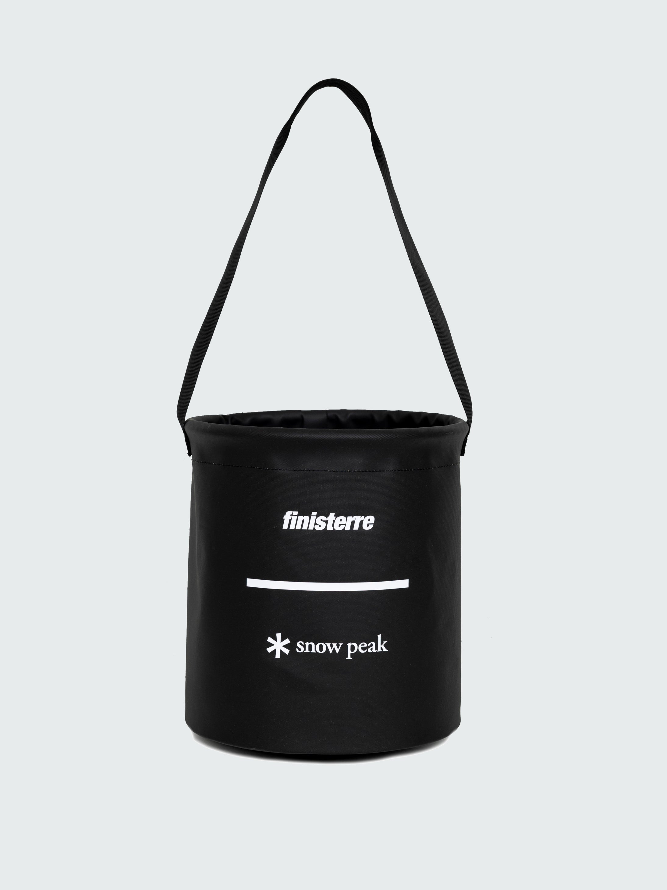 Snow Peak + Finisterre Recycled Bucket 12L in Black - Drift