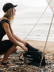 Snow Peak + Finisterre Recycled Bucket 24L in Black - Drift