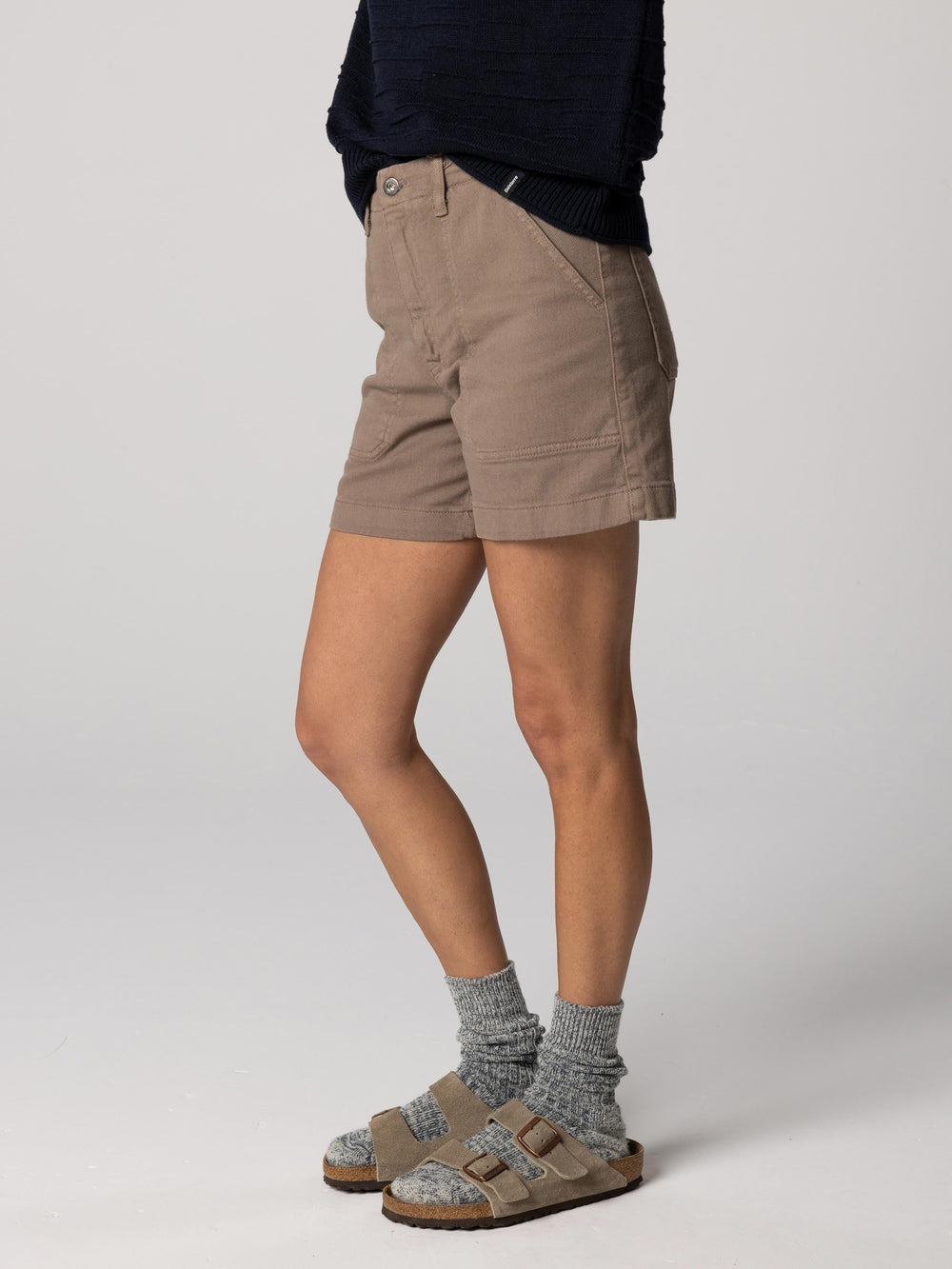Organic Cotton Short in Brown - Yarrel