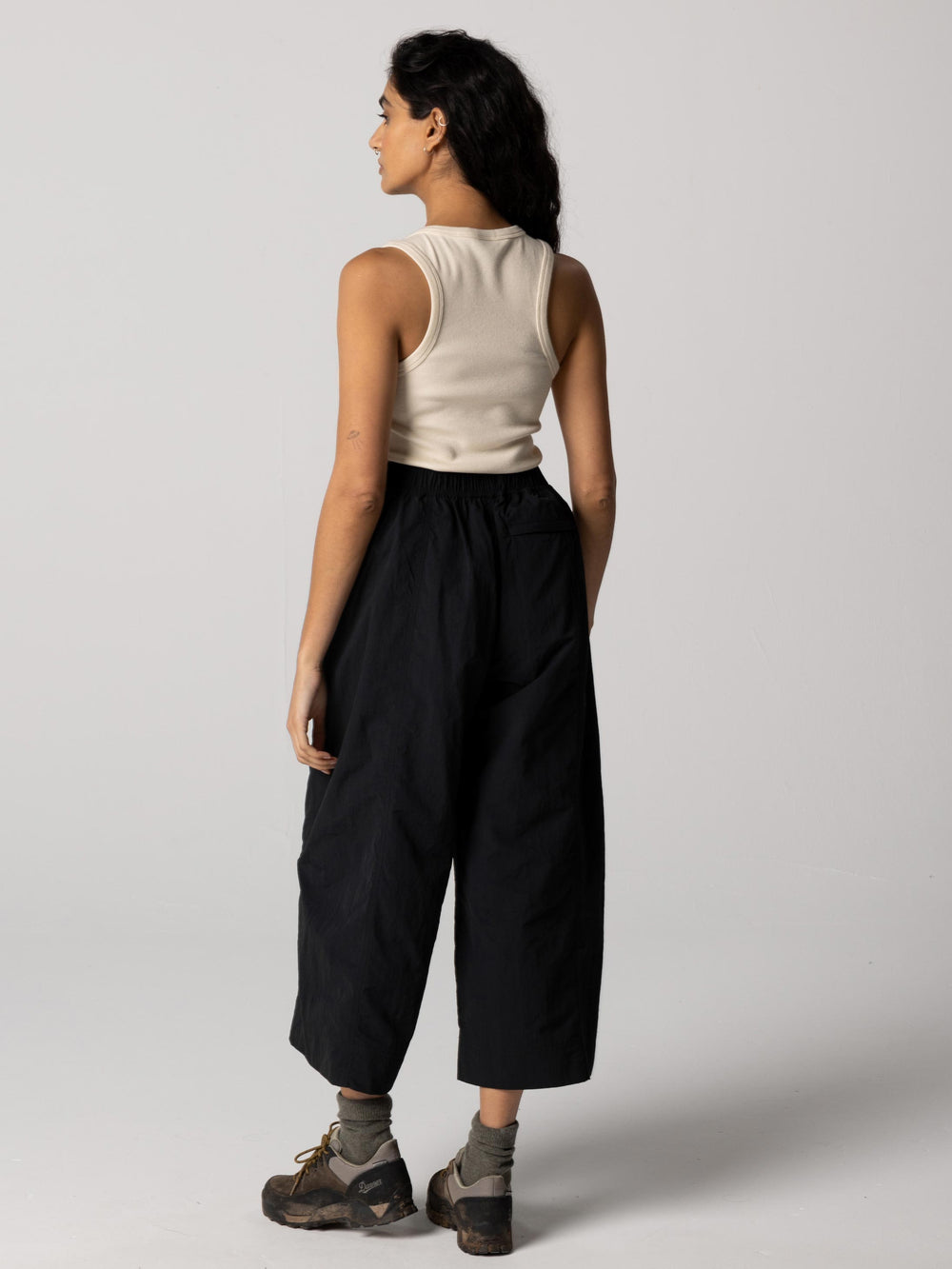 Recycled Culotte in Black - Wander
