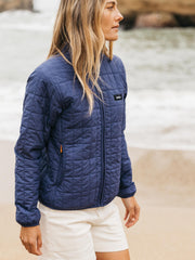 Insulated Jacket in Navy - Firecrest