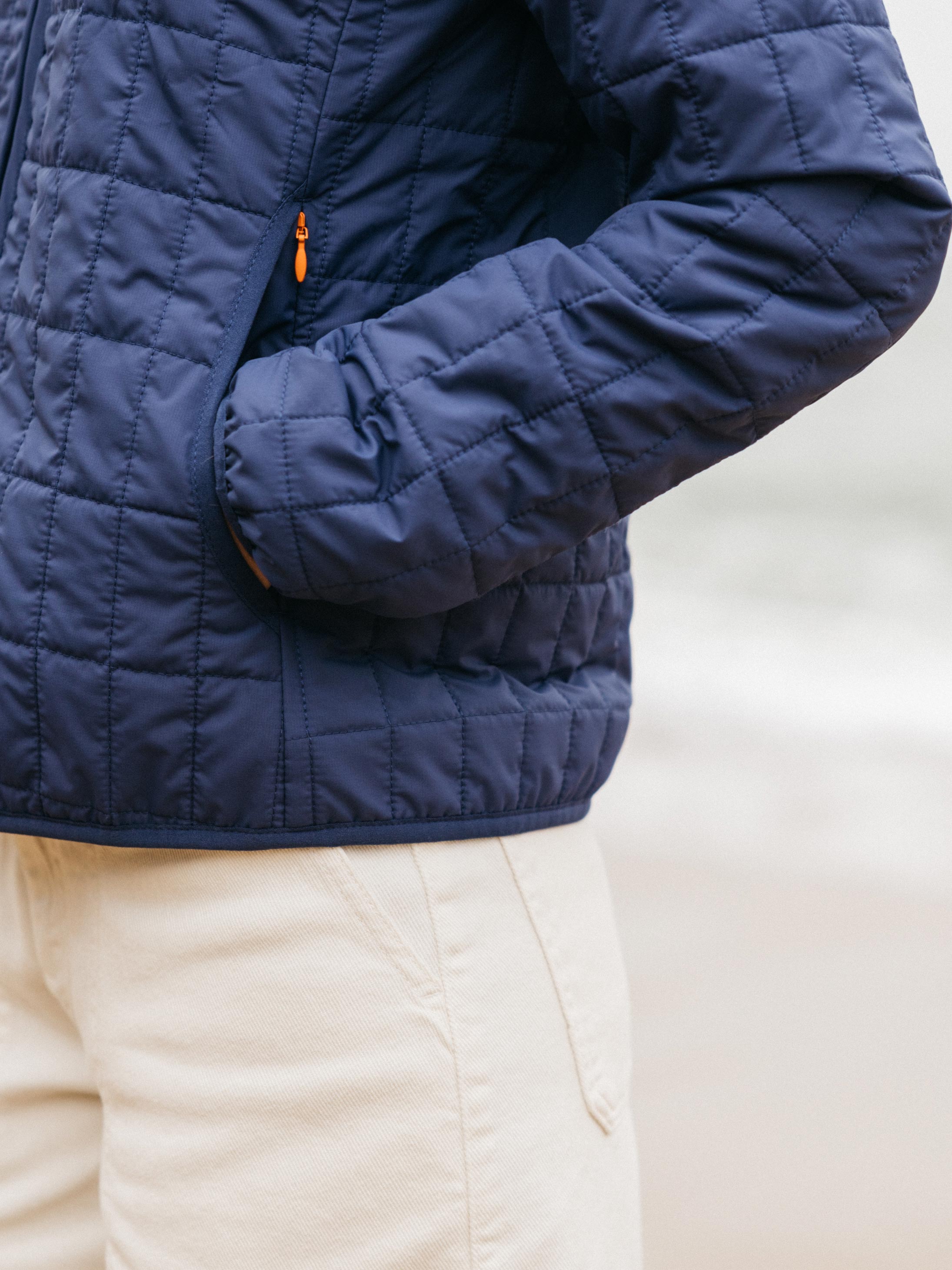 Insulated Jacket in Navy - Firecrest