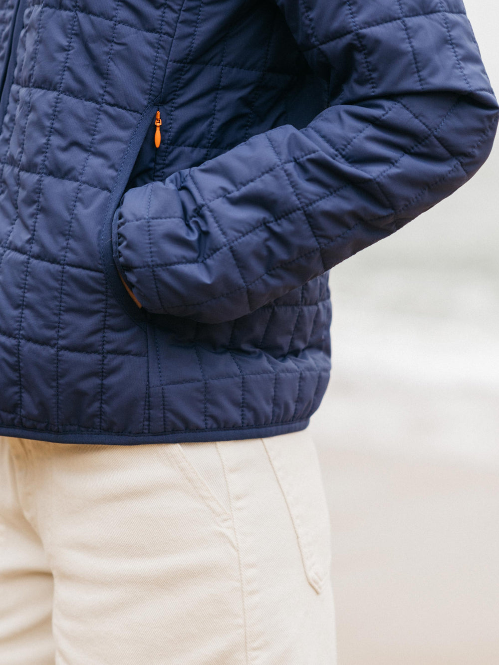 Insulated Jacket in Navy - Firecrest