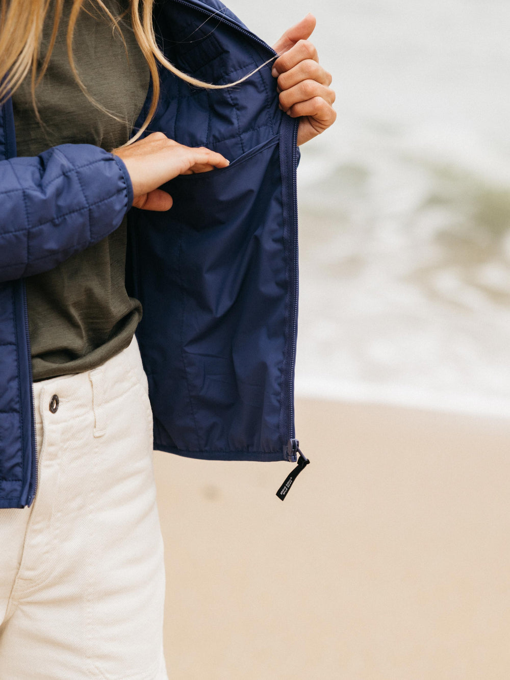 Insulated Jacket in Navy - Firecrest
